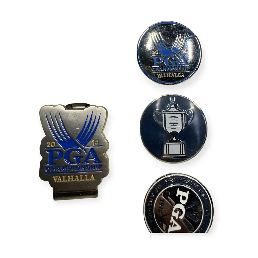 PGA Championship 2016 Official Hat Clip & Ball Marker Set Baltusrol New
